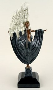SIGNED ERTE "ARCTIC SEA" BRONZ