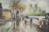 SIGNED FALENTINO PARIS STREET