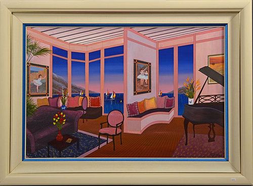 SIGNED FANCH LEDAN ACRYLICFanch