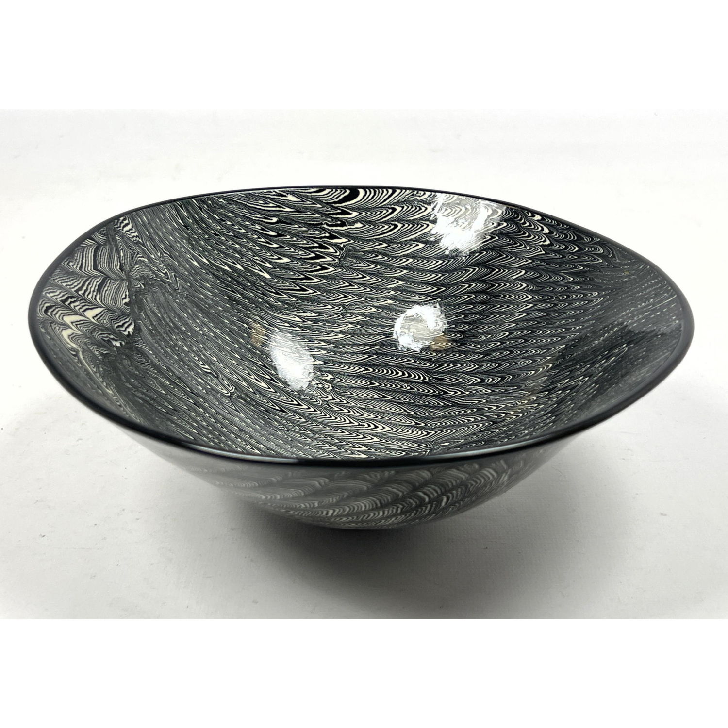 Signed FORER Nerikomi Black and