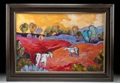 SIGNED & FRAMED MARGARETTA CAE
