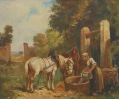 SIGNED FRANCIS (20TH C.) PAINT