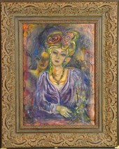 Signed Francis Picabia Oil Pai