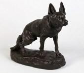 SIGNED FRENCH BRONZE SCULPTURE