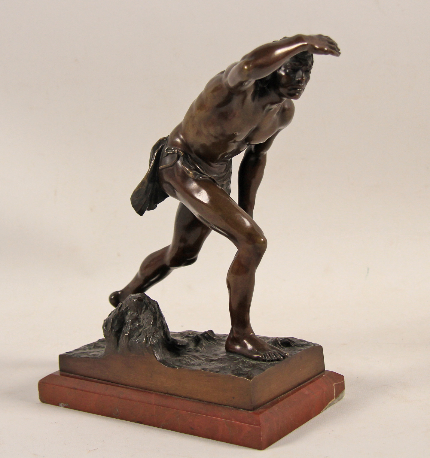 SIGNED FRENCH BRONZE SCULPTURE OF