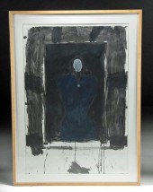 SIGNED FRITZ SCHOLDER PAINTING