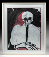 SIGNED FRITZ SCHOLDER PAINTING