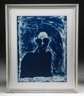SIGNED FRITZ SCHOLDER PRINT -