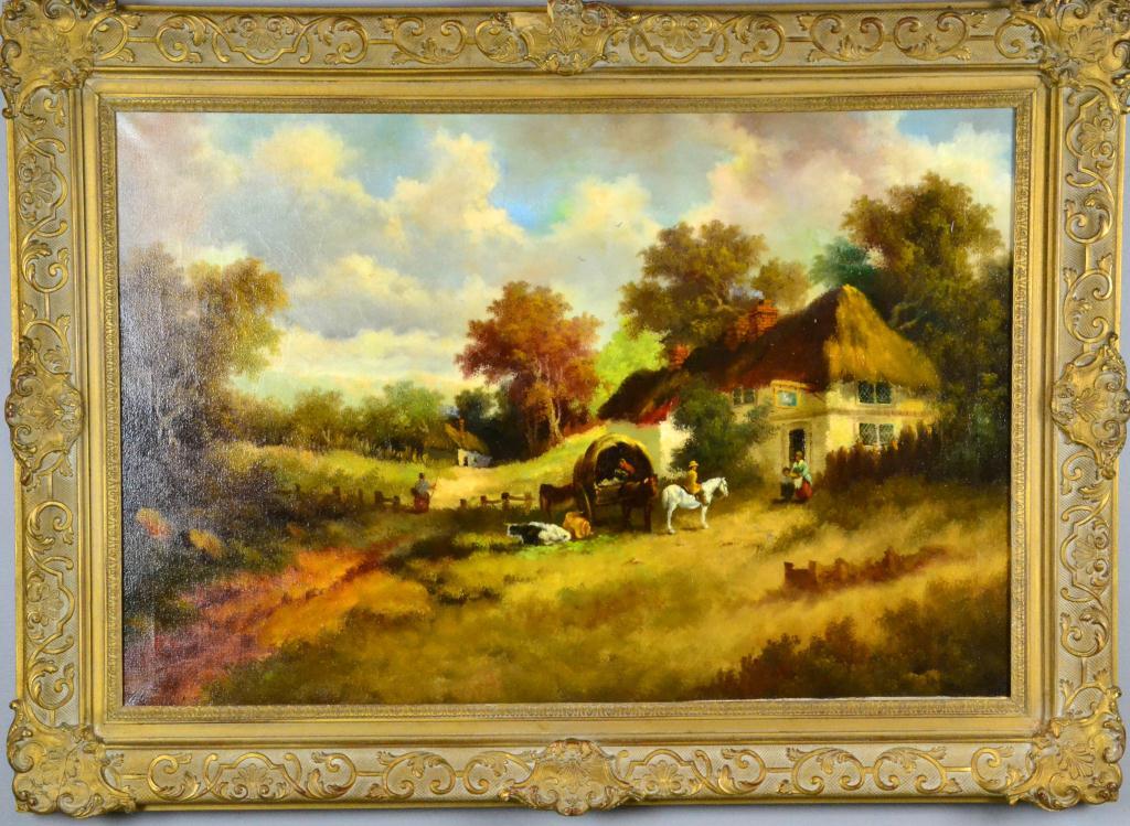 Signed G. L. Cameron Oil On