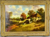 Signed G. L. Cameron Oil On Ca