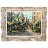 SIGNED G. PISANI OIL PAINTING