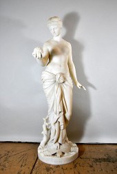 SIGNED GEORGE SIMONDS CARVED M