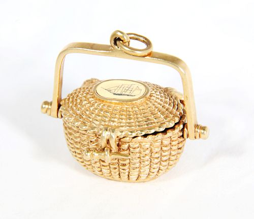 SIGNED GLENAAN MINIATURE GOLD