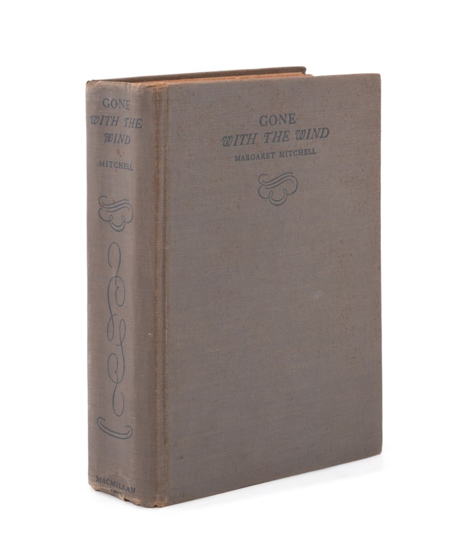 SIGNED 'GONE WITH THE WIND' BOOK