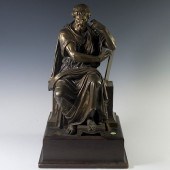 SIGNED GRECO-ROMAN BRONZEDESCR