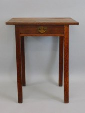 SIGNED GUSTAV STICKLEY ONE-DRA