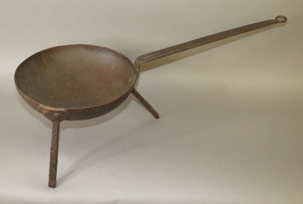 SIGNED "G.W. IBACH" WROUGHT IRON