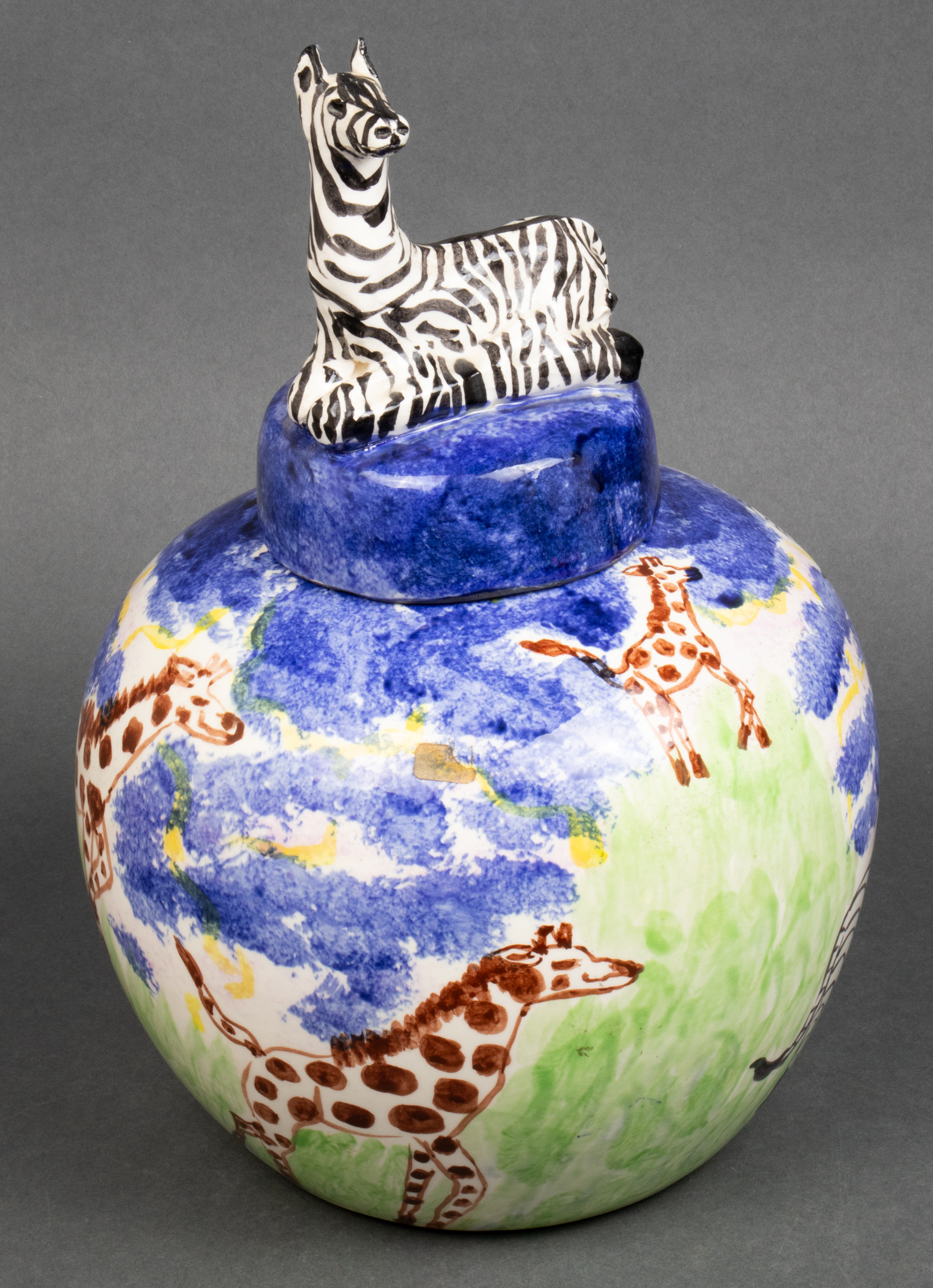 SIGNED HAND-PAINTED ART POTTERY