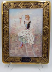 SIGNED HAVILAND LIMOGES ENAMEL