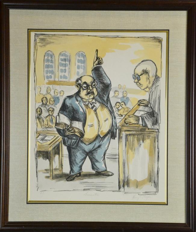 Signed Henry C. Meyer Artist