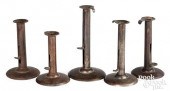 SIGNED HOGSCRAPER CANDLESTICK,