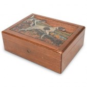 SIGNED HUNTING DOG DUNHILL HUM