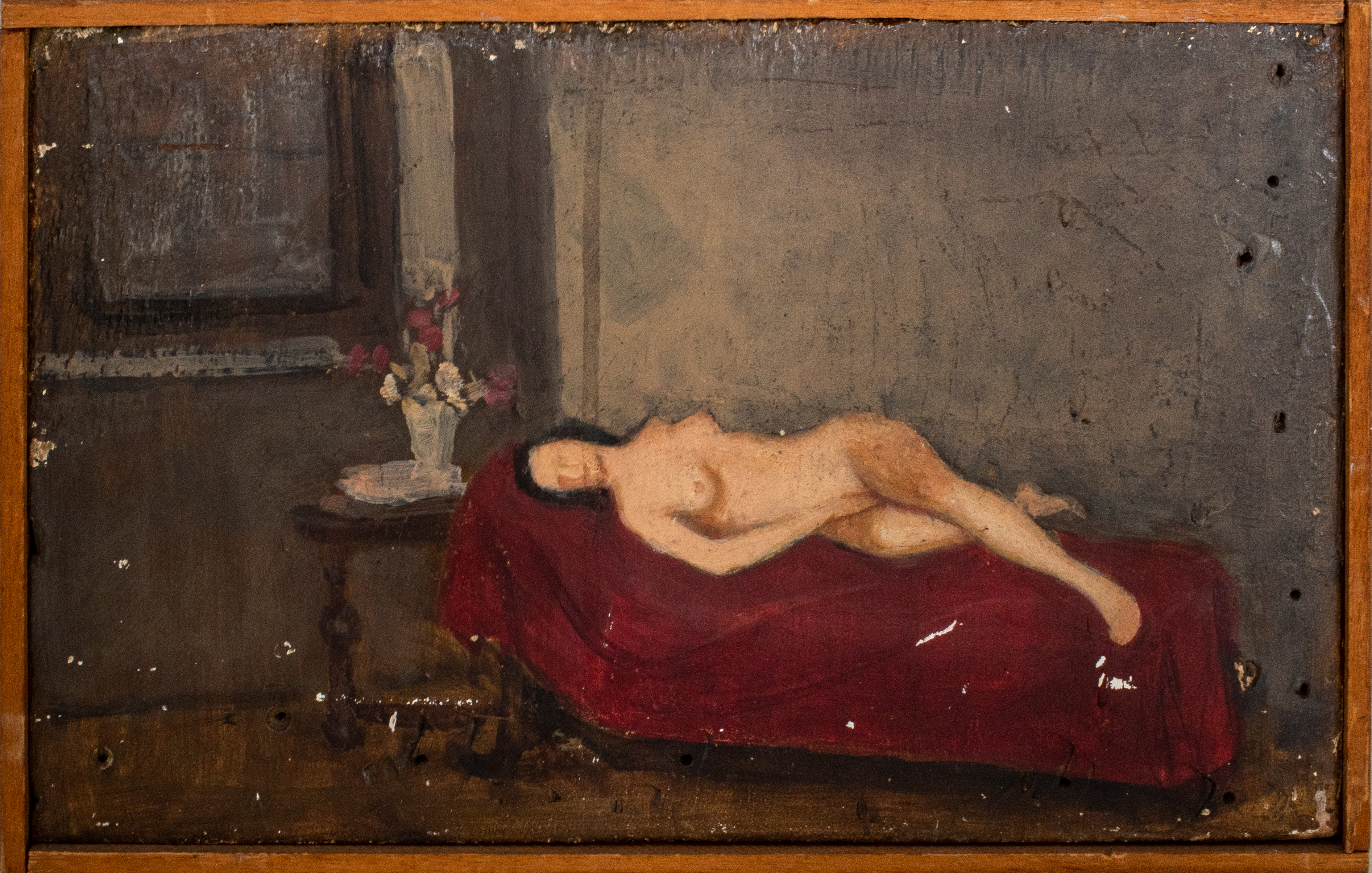 SIGNED IMPRESSIONIST DOUBLE OIL