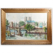 SIGNED IMPRESSIONIST "PARISIAN