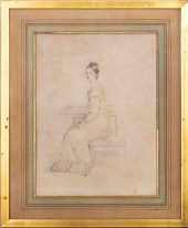 SIGNED INGRES ATALA VARCOLLIER