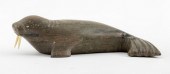 SIGNED INUIT CARVED SOAPSTONE