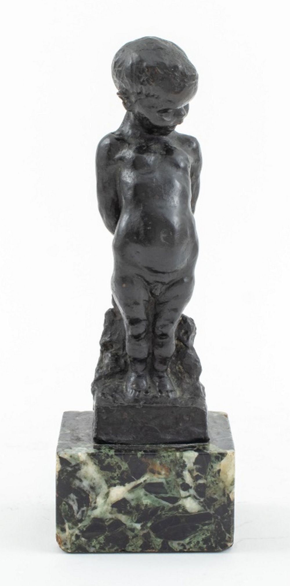 SIGNED ITALIAN BRONZE SCULPTURE