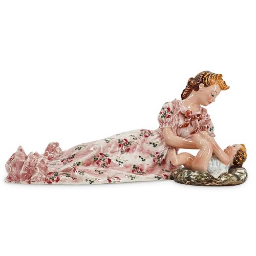 SIGNED ITALIAN PORCELAIN