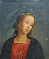 SIGNED ITALIAN SCHOOL RELIGIOU