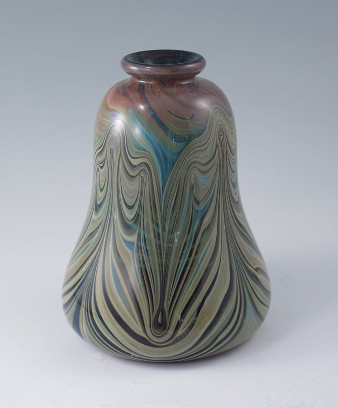 SIGNED J. BYRON STUDIO ART GLASS