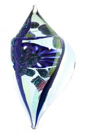 SIGNED JAMES NOWAK ART GLASS S