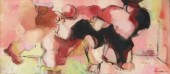 SIGNED JANDA OIL ON CANVAS PAI