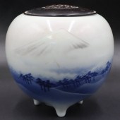 SIGNED JAPANESE BLUE AND WHITE