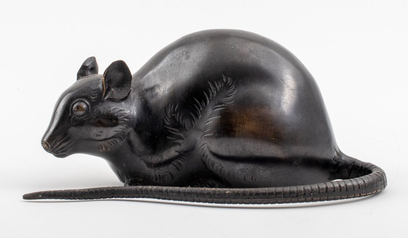 SIGNED JAPANESE BRONZE RAT