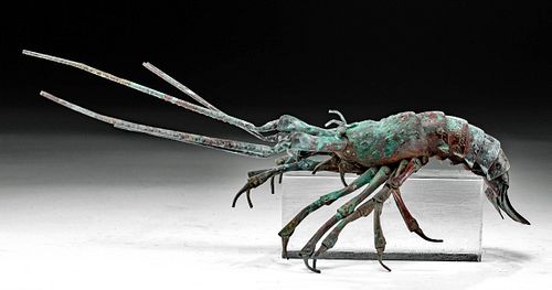SIGNED JAPANESE EDO COPPER