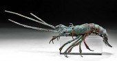 SIGNED JAPANESE EDO COPPER ART
