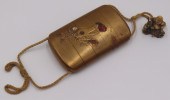 SIGNED JAPANESE INLAID INRO WI