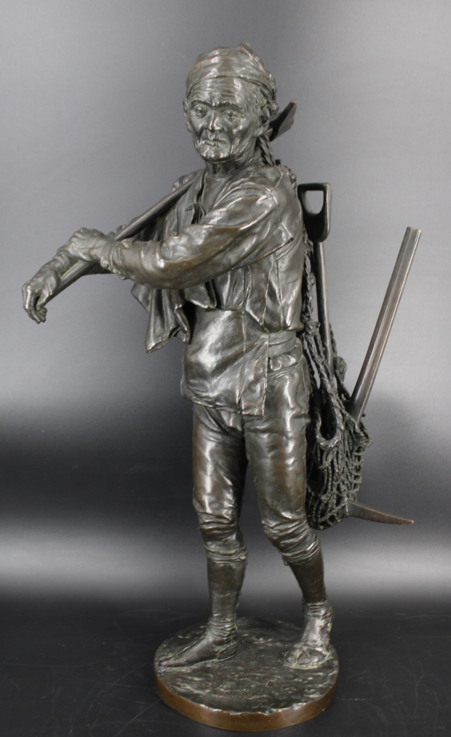 SIGNED JAPANESE MEJI BRONZE From