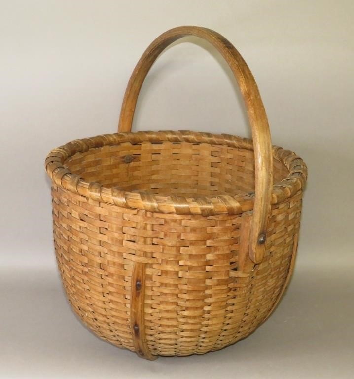 SIGNED "J.M.B." WOODEN BOTTOM