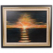 SIGNED JMW (CALIFORNIA) ACRYLI