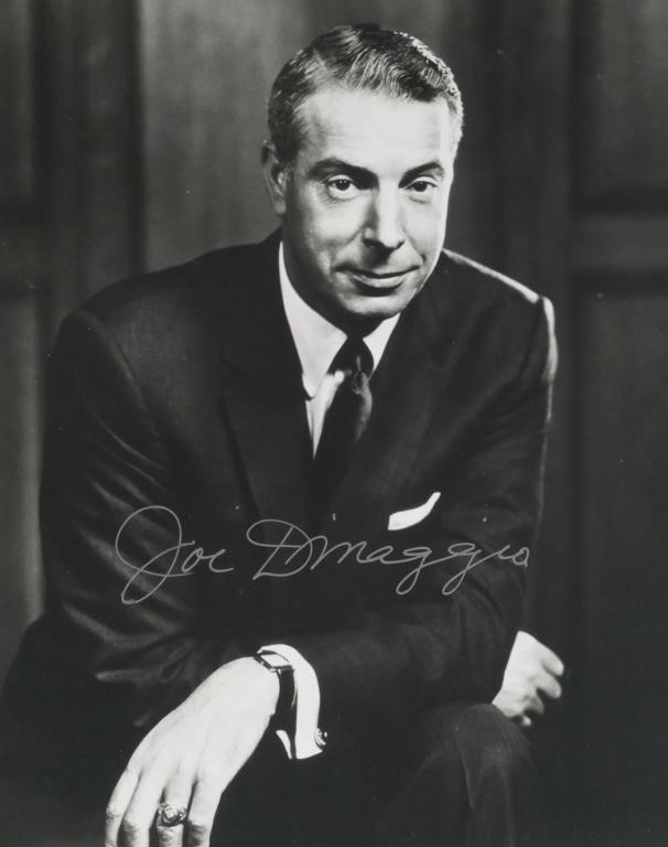 SIGNED JOE DIMAGGIO