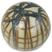 SIGNED JOHN J. BYRON ART GLASS