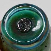 SIGNED JOHN NYGREN ART GLASS V