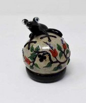 SIGNED JOHN NYGREN ART GLASS P