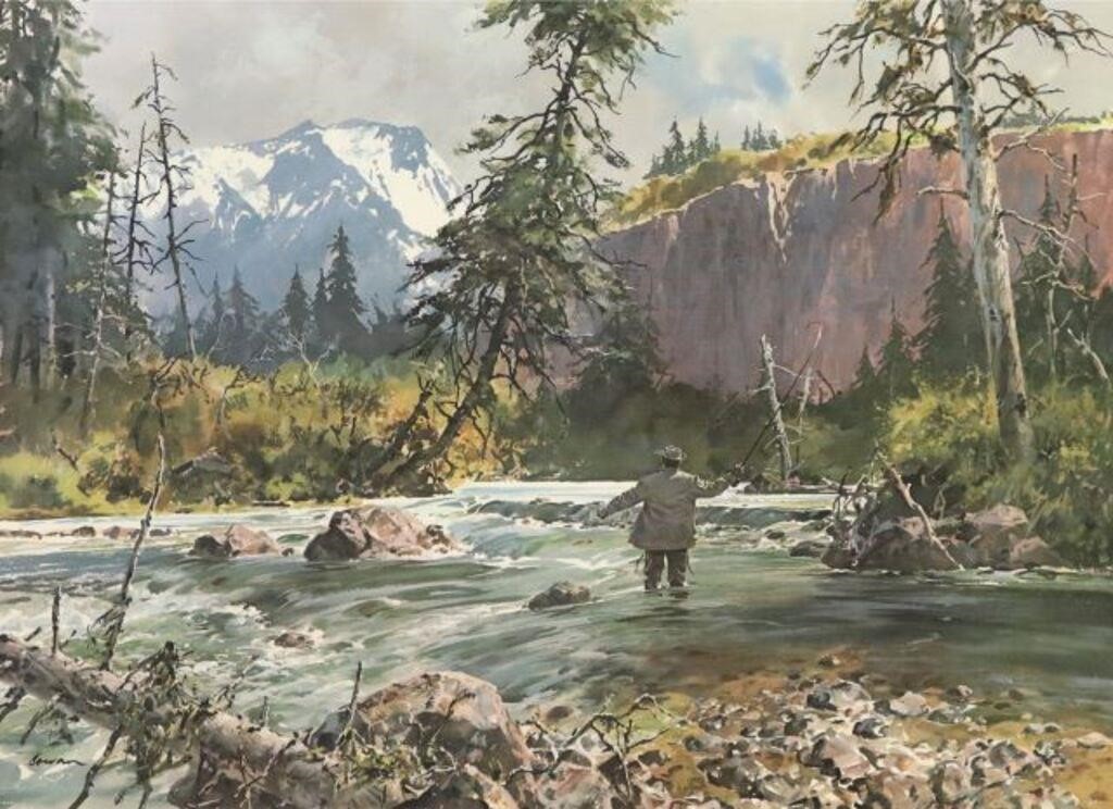 SIGNED JOHN P. COWAN (D.2008) PRINT