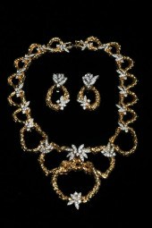 SIGNED JOMAZ GILT-METAL AND RH